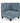 Corner Sofa for Modular Sectional,Navy Chenille (31.5"x31.5"x36.5")