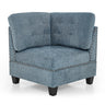 Corner Sofa for Modular Sectional,Navy Chenille (31.5"x31.5"x36.5")MUTUKISPACE