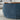 Round Storage Ottoman, 2 in 1 Function, Work as End table and Ottoman,with small seat,Dark blue(25"x25"x14.7")MUTUKISPACE