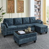 3-Seater · Navy Blue