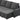 Sectional Sofa with Storage, 96" U Shaped Sectional Couches for Living Room, Comfy Convertible Sectional Sofa - Dark GreyMUTUKISPACE