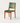 Upholstered Wood Dining Chair — studio presentation with AI-edited background