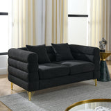 60" · 2-Seater · Black