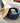 Round Storage Ottoman, 2 in 1 Function, Work as End table and Ottoman, Navy (25.5"x25.5"x14.5")MUTUKISPACE