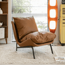 Single Air Leather chair Brown Orange Green Gray Beige Black dlo - 021 - chairMUTUKISPACE