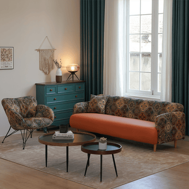 2 seater sofa 3 seater sofa air leather green orange white white gray dlo - 032 - sofaMUTUKISPACE