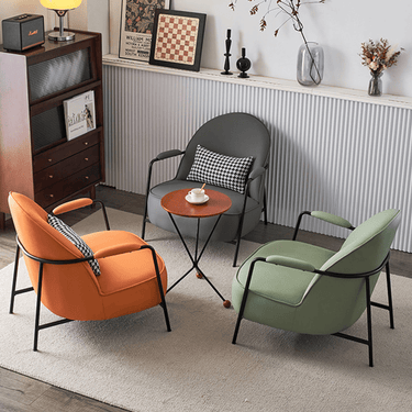 Personal Chair Reclining Chair Air Leather Green Orange Beige Grey Brown dlo - 052 - chairMUTUKISPACE