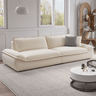 2 - seater sofa 3 - seater sofa fleece beige gray orange green dlo - 061 - sofaMUTUKISPACE
