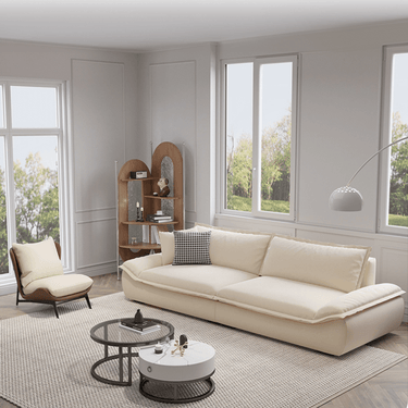 2 - seater sofa 3 - seater sofa fleece beige gray orange green dlo - 061 - sofaMUTUKISPACE