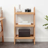 Storage Bench, 3 - Tier Beech Wood Shoes Rack for Entryway, Premium Storage Organizer for Bathroom, Living Room, Bedroom, Hallway, Patio, KitchenMUTUKISPACE