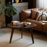Center Table Low Table Solid Oak Wood Top Plate Desk Coffee Table Easy To Assemble Wood DeskMUTUKISPACE