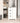 White freestanding floor storage cabinet with adjustable shelves, 4 drawers and 1 doorMUTUKISPACE