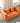 60Inch Oversized 2 Seater Sectional Sofa, Living Room Comfort Fabric Sectional Sofa-Deep Seating Sectional Sofa, Soft Sitting with 2 Pillows for Living Room,Bedroom,Office,Orange teddy(W834S00031)