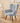 Modern Single Sofa Armchair with High Backrest Comfy Reading Chair for Small Spaces/Living Room/Bedroom/Apartment (COLOR:BLUE)MUTUKISPACE