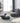 Welike Swivel Accent Barrel Modern Dark Grey Sofa Lounge Club Big Round Chair with Storage Ottoman Linen Fabric for Living Room Hotel with PillowsMUTUKISPACE