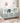 Kids bookcase with Collapsible Fabric Drawers, Children's Book Display, Toy Storage Cabinet Organizer, White/GrayMUTUKISPACE