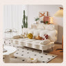 Stylish Beige and Orange Faux Leather Sofabed with Pine Wood Accents fbby - 1383MUTUKISPACE