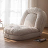 Beige Corduroy Sofa with Black Polyester Down Cushions - Stylish & Comfortable Living Room Essential fbby - 1397MUTUKISPACE
