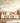 Elegant Beige Solid Wood TV Cabinet with Glass Doors and Laminated Finish fbby - 1398MUTUKISPACE