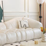 Elegant Beige and Black Sofa with Solid Wood Frame and Faux Leather Accents fbby - 1408MUTUKISPACE