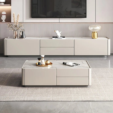 Sintered Stone Coffee Table – Elegant Contemporary Living Room Design fbf - 5139MUTUKISPACE