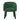 Modern style simple and elegant chair, green leisure chair, suitable for dining/bedroom/living room/reception desk (assembly required) - GreenMUTUKISPACE