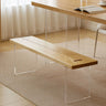 Elegant Natural Brown Ash Wood Stool - Perfect for Modern Interiors fcp - 1301MUTUKISPACE