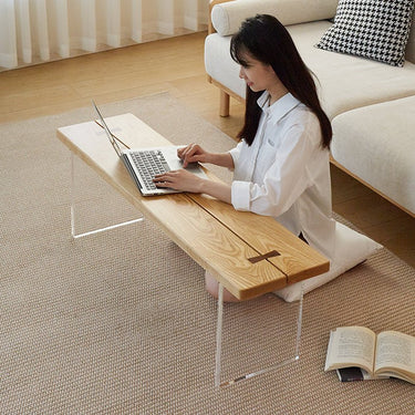 Elegant Natural Brown Ash Wood Stool - Perfect for Modern Interiors fcp - 1301MUTUKISPACE
