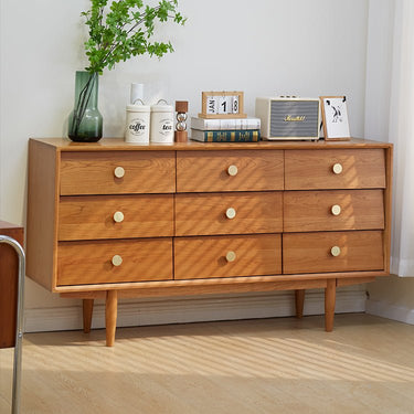 Stunning Natural Cherry Wood Cabinet for Your Elegant Home Decor fcp - 1309MUTUKISPACE