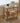 Elegant Natural Cherry Wood Side Table with Glass Top - Perfect for Living Room Decor fcp - 1326MUTUKISPACE