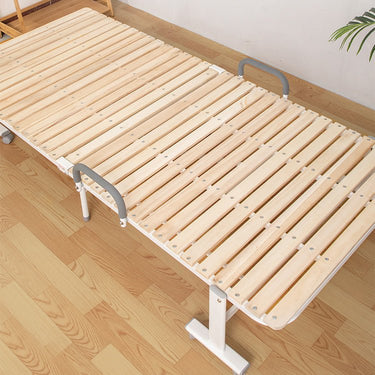 Modern Black and Brown Tung Wood and Metal Bed - Sleek Natural Wood Finish fcsnm - 513MUTUKISPACE