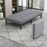 Modern Grey & Black Bed with Bamboo Charcoal Foam and Laminated Wood fcsnm - 904MUTUKISPACE
