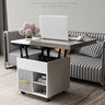 Multi - Functional Lifting Tea Table with Storage and Modern Design fcx - 2593MUTUKISPACE