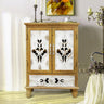 Premium Cedar Wood Cabinet - Stylish & Durable Storage Solution fczym - 2307MUTUKISPACE
