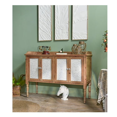 Premium Cedar Wood Cabinet - Elegant & Durable Storage Solution fczym - 2328MUTUKISPACE