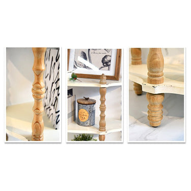 Pine Wood Storage Rack - Durable, Stylish and Space - Saving Shelving Solution fczym - 2341MUTUKISPACE