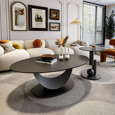 Elegant Sintered Stone Coffee Table - Perfect Addition to Your Modern Home Decor fel - 2436MUTUKISPACE