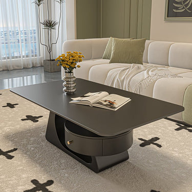 Sleek Sintered Stone Coffee Table – Modern Durable Design for Elegant Living Spaces fel - 2443MUTUKISPACE