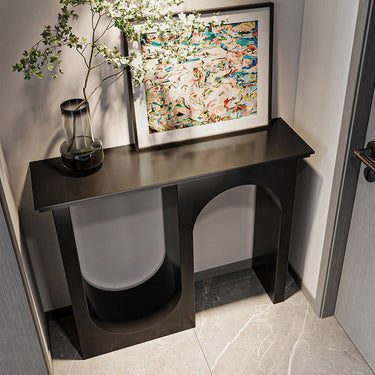 Sleek Modern Table - Durable Sintered Stone Surface fel - 2447MUTUKISPACE