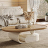 Modern Solid Wood Tea Table with Elegant Design – Perfect for Your Living Room Decor fhj - 4493MUTUKISPACE