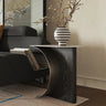 Contemporary Ash Wood Tea Table - Stylish and Functional Accent for Your Living Room fif - 4519MUTUKISPACE