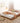 Stylish White and Brown Ash Wood Bed for Modern Bedrooms fjjj - 1658MUTUKISPACE
