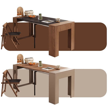 Rustic Brown Light Oak Wooden Table - Stylish & Durable Centerpiece fjnl - 1583MUTUKISPACE