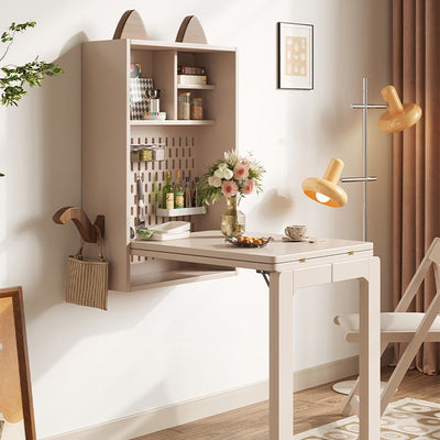 Elegant Solid Wood Light Brown Table – Perfect for Dining & Living Spaces fjnl - 1584MUTUKISPACE