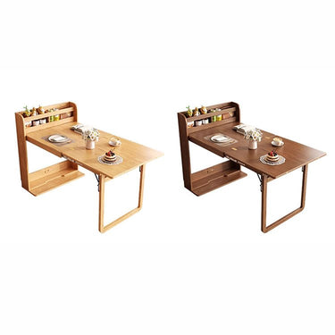 Solid Wood Brown Natural Wood Table - Timeless Elegance for Your Home fjnl - 1590MUTUKISPACE