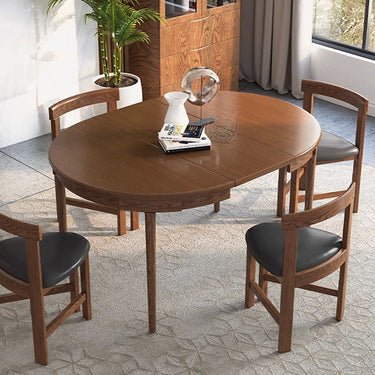 Stunning Brown Oak Wood Table - Perfect Addition to Your Home Decor fjnl - 1597MUTUKISPACE