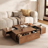 Elegant Brown Coffee Table – Perfect for Your Living Room Decor fjnl - 1607MUTUKISPACE