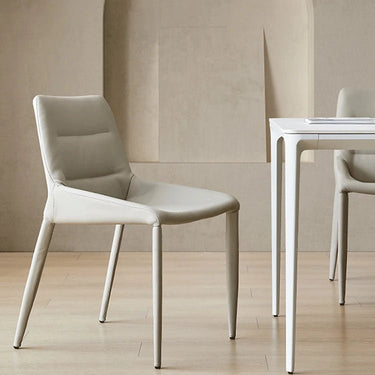 Sleek Modern Dining Chair with Luxurious PU Leather Finish fjnw - 4535MUTUKISPACE