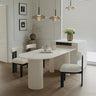 Stylish Faux Lambswool Chairs with Ash Wood Legs for Modern Dining Room Decor fjnw - 4540MUTUKISPACE
