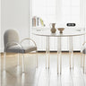 Modern Sleek Chair with Acrylic and Pine Fabric Finish - Perfect for Contemporary Spaces fjnw - 4552MUTUKISPACE